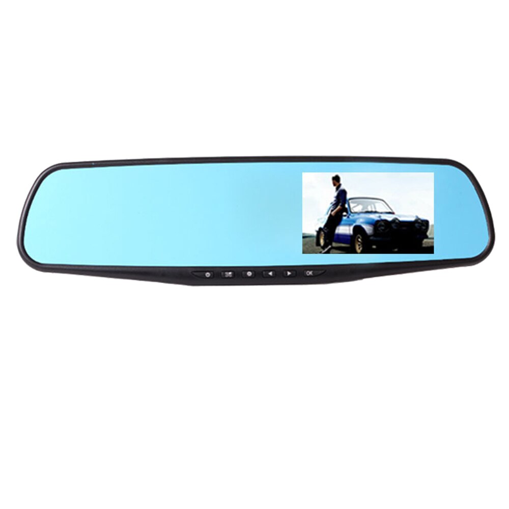 4.0 Inch 1080P RearView Mirror Dash 4 inch DVR Video Recorder Camera Monitor Night Vision 120 Wide-angle Driving Recoder