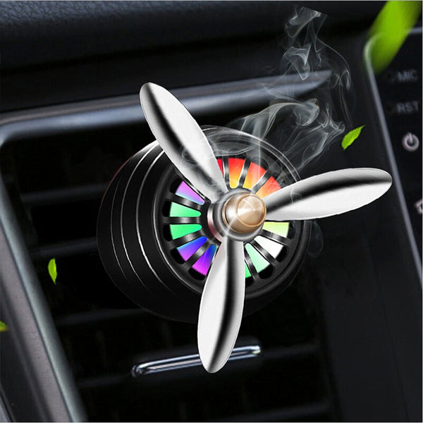 ACEDOAMARE Space Rocket Car Air Fresheners Rotating Scent Diffuser  Automotive Air Outlet Creative Vent Car Perfume Interior Decoration  Fragrance