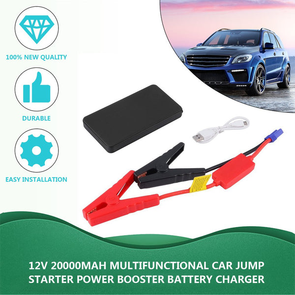12V 5400mAh Start Charger Mini Portable Multifunctional Car Jump Starter Power Booster Battery Charger Emergency Start Charger
