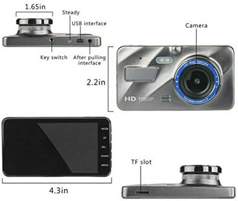 Dash Cam Car Driver Video Recorder DVR Car Camera Black Box With