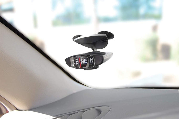 Car Compass Ball Navigation Direction Pointing Guide Ball with Suction Cup Car Decoration for Auto Car