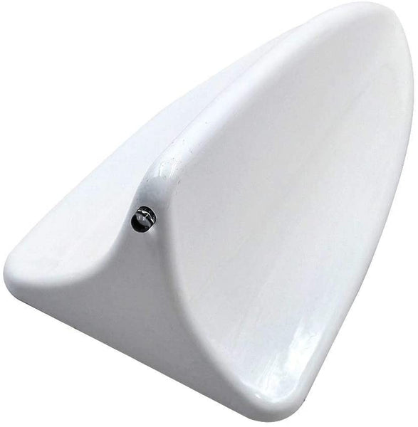 Car Auto Shark Fin Roof Antenna Radio Decorate Aerial Cover [White][US Warehouse]