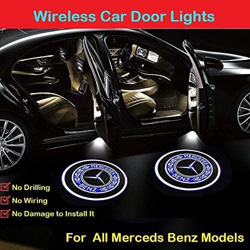 2Pcs of Car Door Lights Logo Projector, Universal Wireless Car Door L –  icarscars - Your Preferred Auto Parts