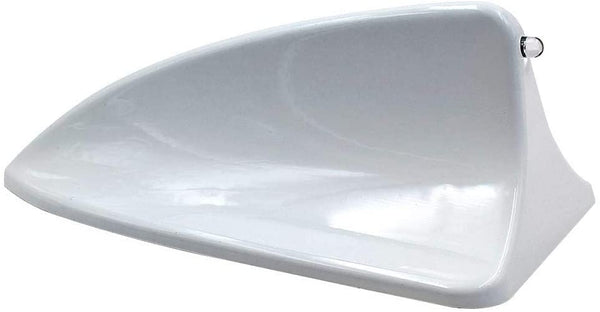 Car Auto Shark Fin Roof Antenna Radio Decorate Aerial Cover [White][US Warehouse]