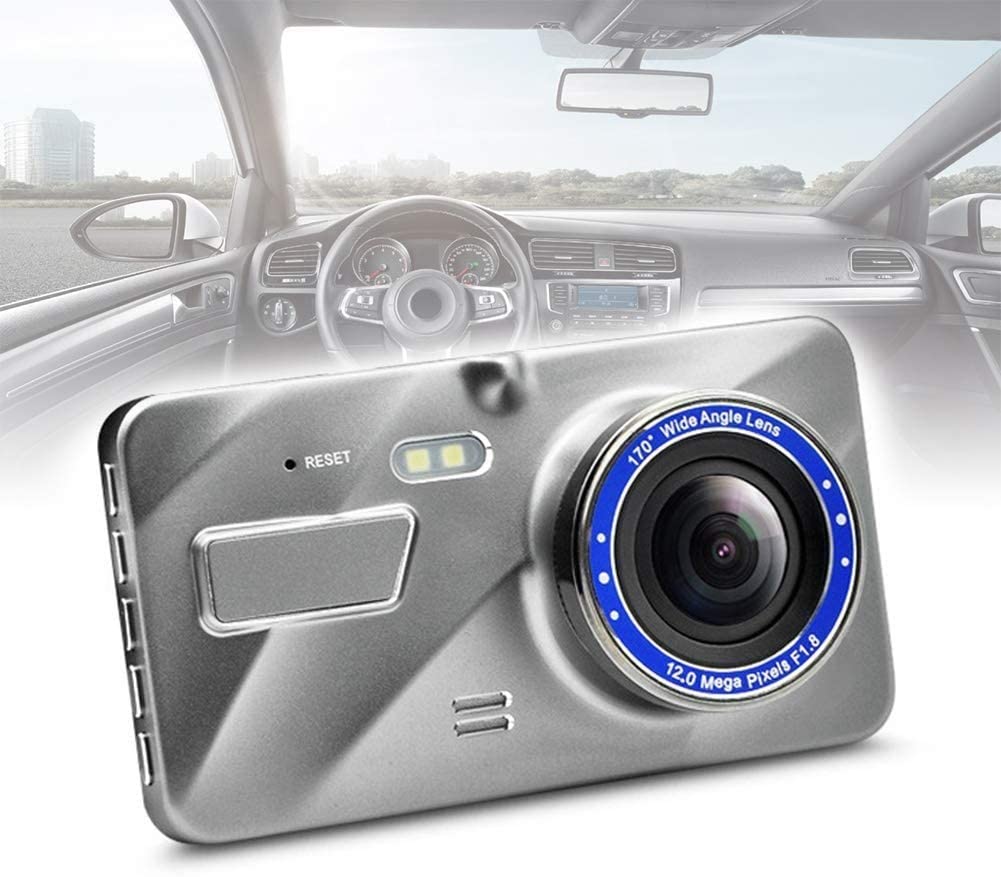 Car Driving Recorder DVR Full HD 720P Dual Lens Dash Cam
