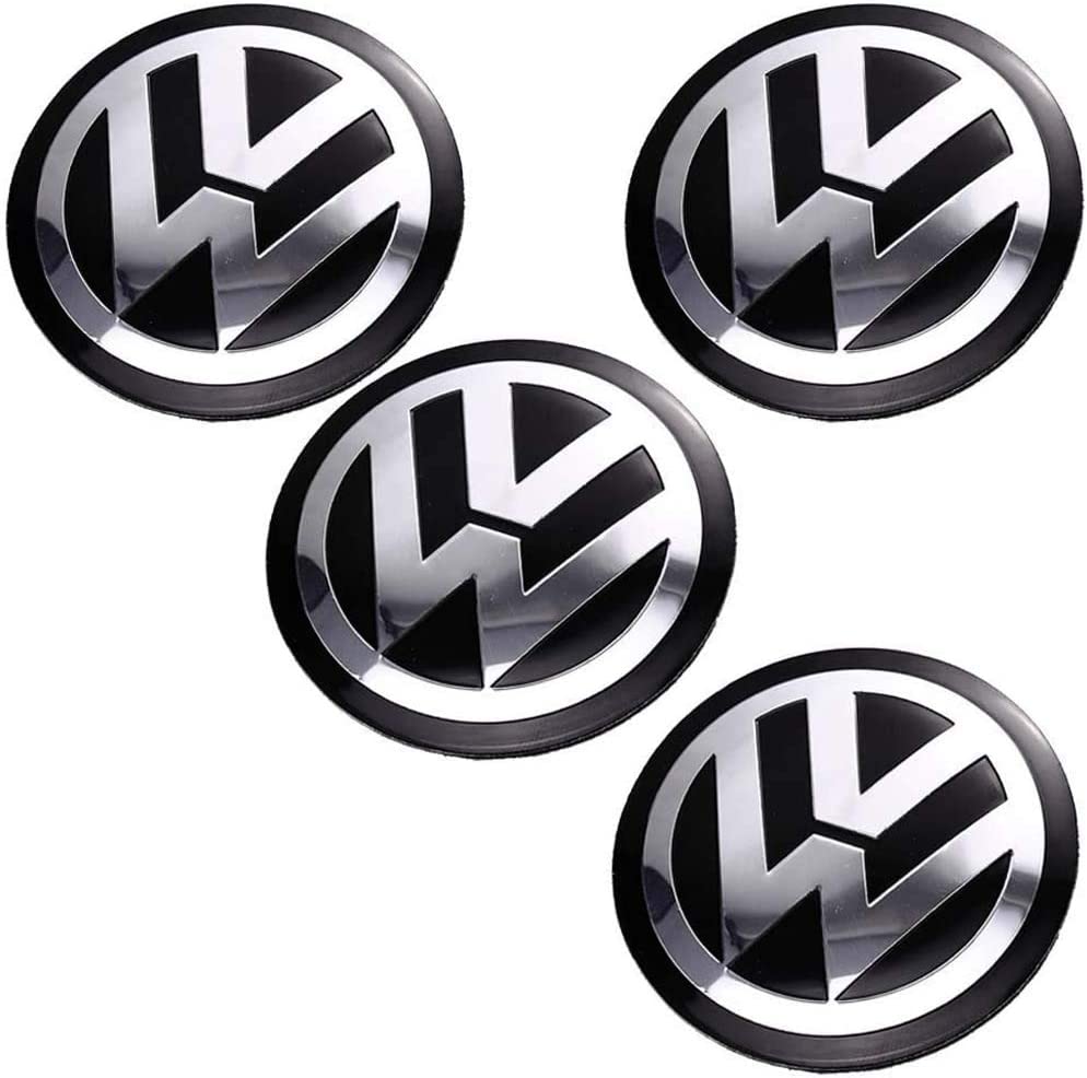 Wheel Center Hub Cap Decals Emblem Stickers Badges for VW Volkswagen –  icarscars - Your Preferred Auto Parts