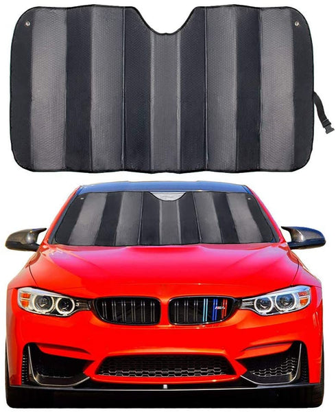 Windshield Sun Shade for Car Silver Thicken 5-Layer UV Reflector Auto Front Window Sunshade Visor Shield Cover and Keep Your Vehicle Cool