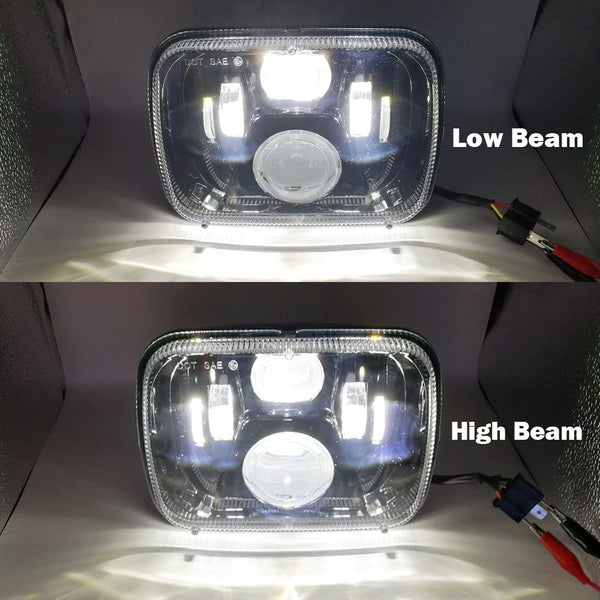 110W 5x7 Inch Led Headlights 7x6 Led Sealed Beam Head