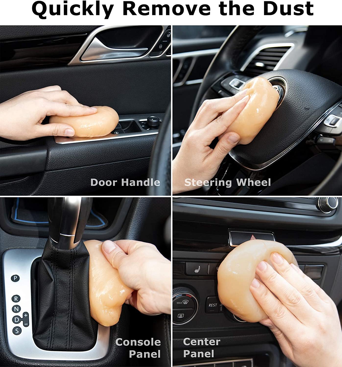 Car Cleaning Gel for Detailing Kit Putty Reusable Car