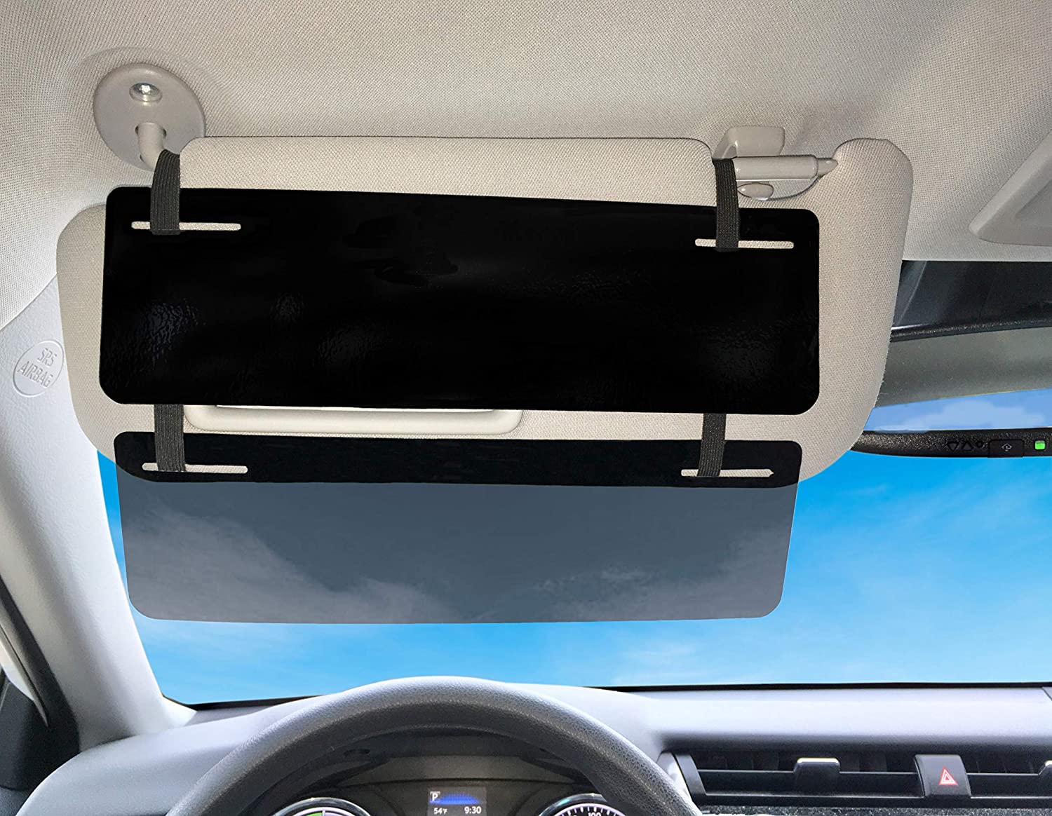 Car Anti-Glare Mirror Sun Visor  Protects Your Eyes from Harmful Rays