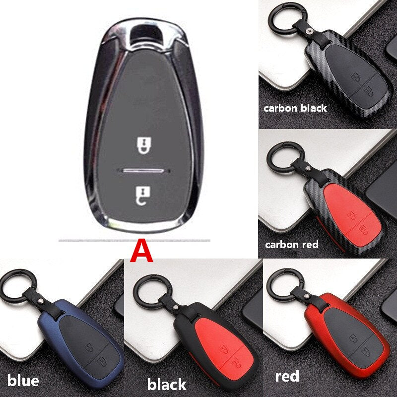 ABS Carbon fiber Car Remote Smart Key Case Cover For chevrolet cruze s –  icarscars - Your Preferred Auto Parts