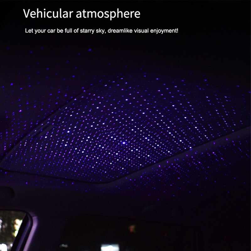 Car Atmosphere Ambient Star Light DJ Christmas Interior Decorative