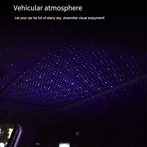 Car Atmosphere Ambient Star Light DJ Christmas Interior Decorative Light USB LED  Adjustable Multiple Lighting Effects