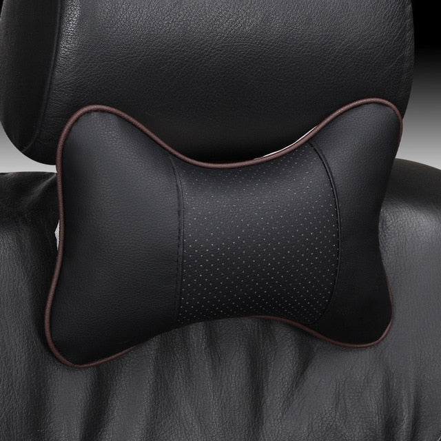 Cheap Car Neck Headrest Pillow Auto Seat Head Support Protector Automobiles  Seat Rest Memory Cotton Under The Neck In The Car