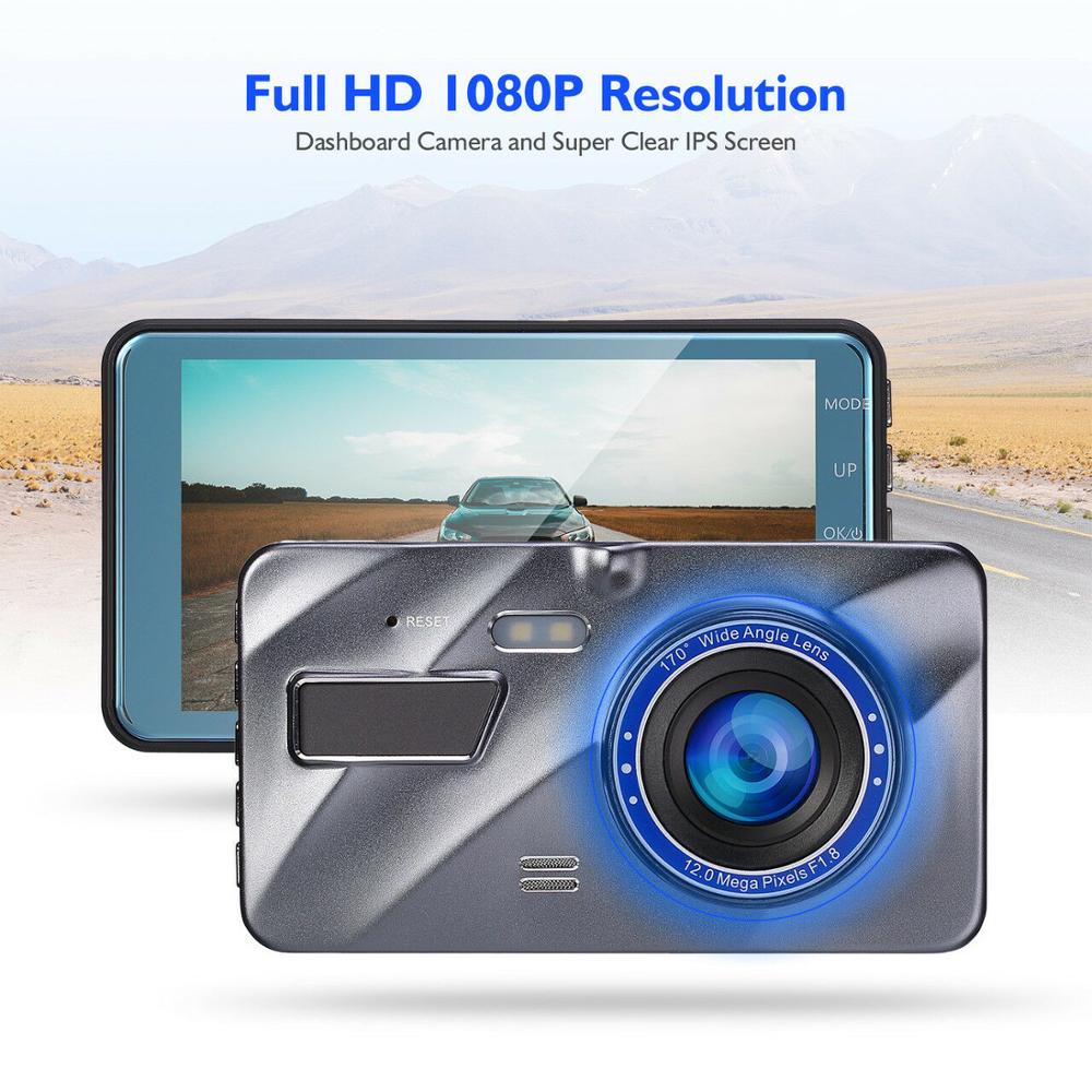 Dual Camera Car Dash Cam Car Dvr Registrator Full HD 1080P Video