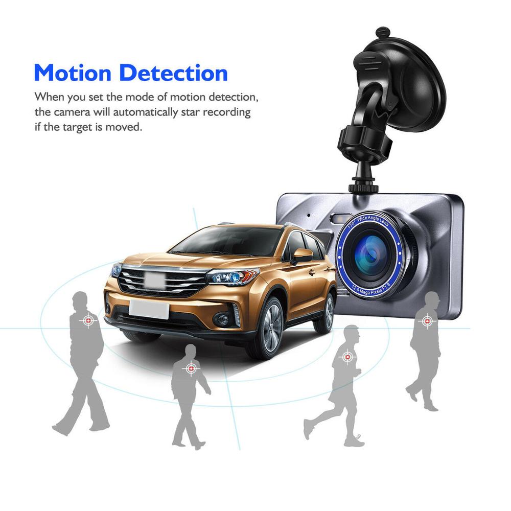 Full HD 1080P 4" IPS Car DVR Vehicle Dashboard Camera with Infrared Night Vision Video Recorder G-Sensor USB Dash Cam Car DVRs