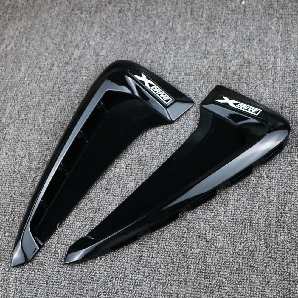 Shark Gills 3D Stickers Side Fender Vent Decoration Car-Styling