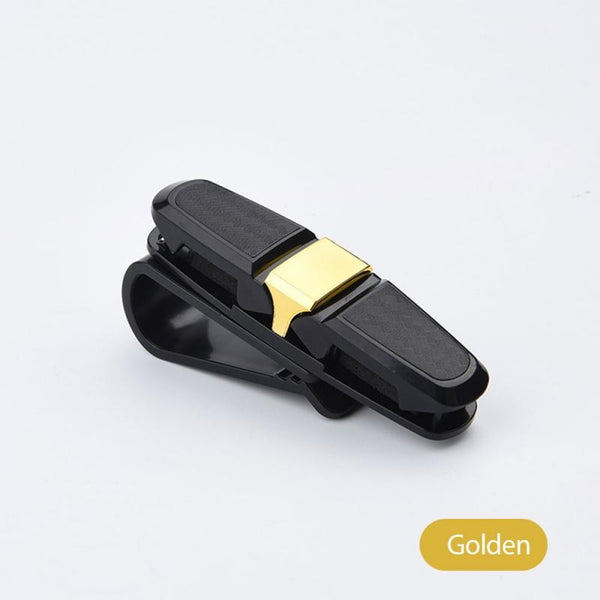 Universal Car Auto Sun Visor Sunglasses Clip Portable Car Glasses Cases Ticket Card Clamp Car Accessories